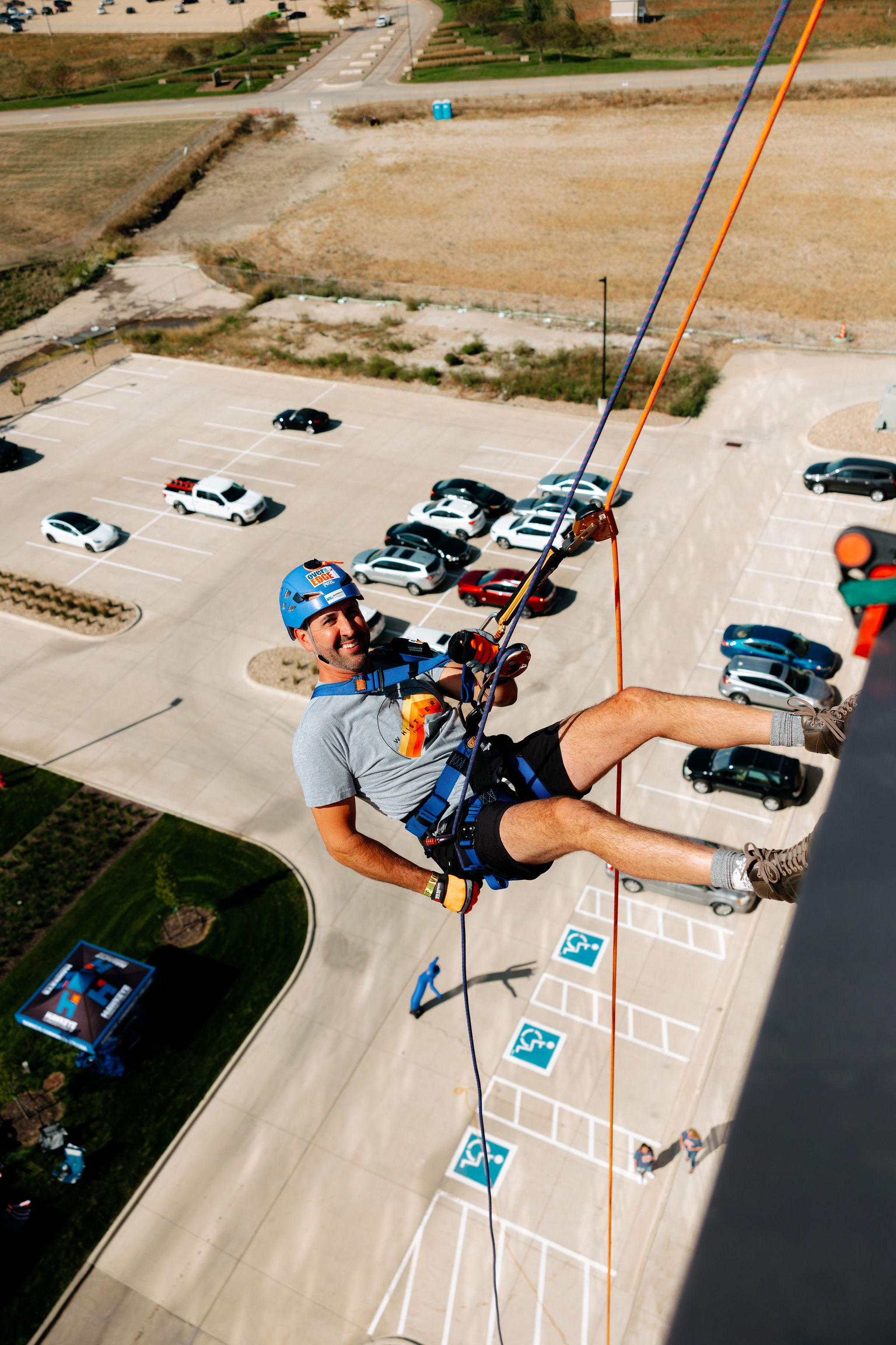 Rappelling