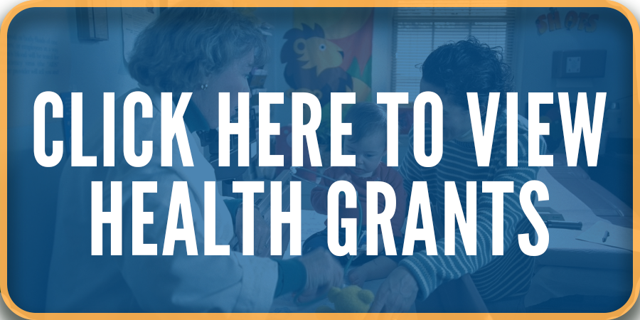 Health Grants Button to go to Health Page